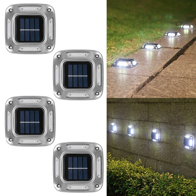 Outdoor Lighting Amazon - 8LED Solar Driveway Light Outdoor Garden