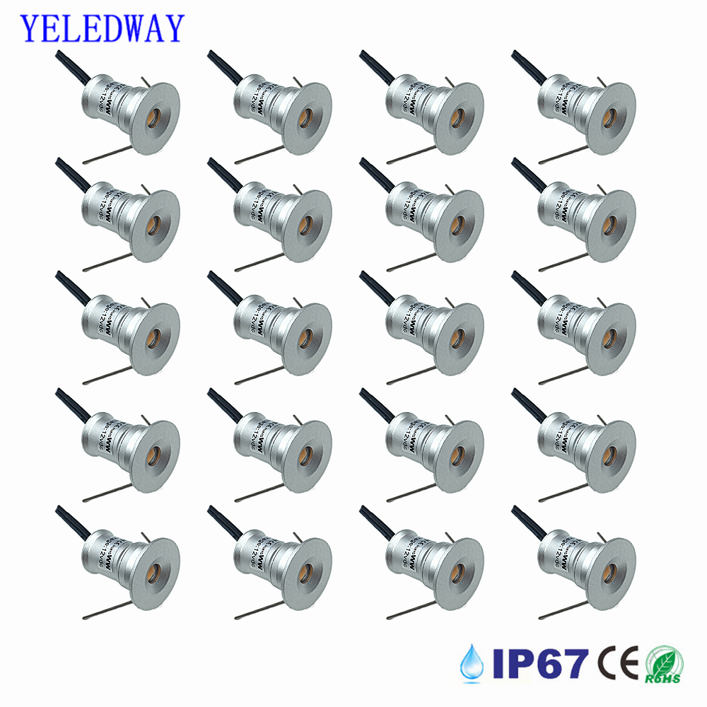 Outdoor Lighting Recessed - IP67 Mini Underground LED Light Waterproof