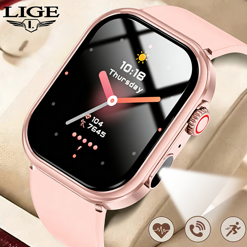 Outdoor Lighting Japan - LIGE Women Smart Watch 2.01