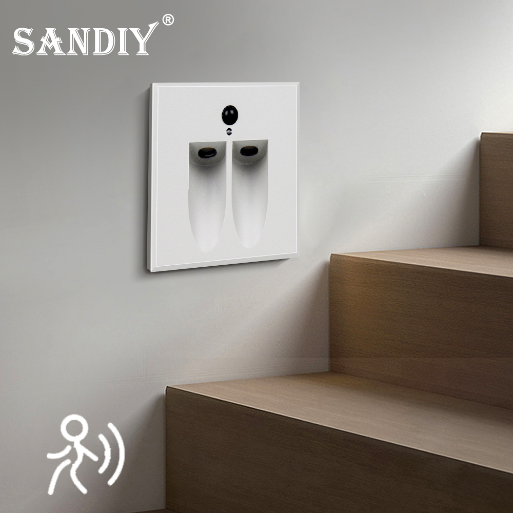 SANDIY Sensor Wall Lamp Waterp - Outdoor Lighting Recessed 리뷰 및 가격
