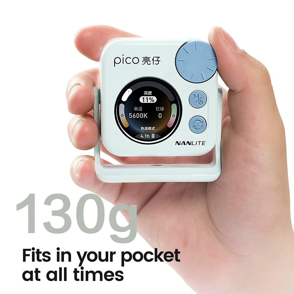 Nanlite pico Full-color Magnet - Outdoor Lighting Video Shooting 리뷰 및 가격