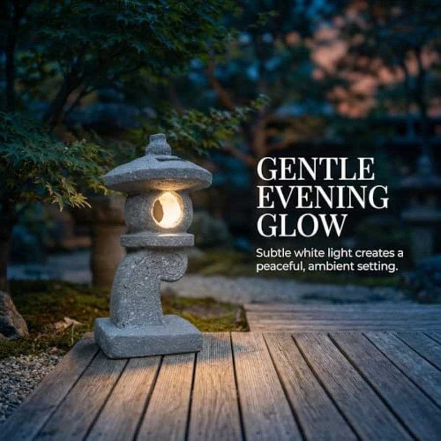 14'' High Asian Solar-Powered  - Outdoor Lighting Japan 리뷰 및 가격