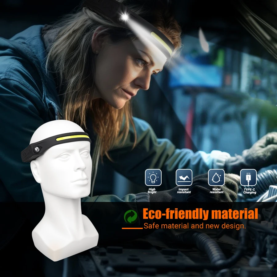 Rechargeable Headlight Motion  - Motion Sensor Outdoor 리뷰 및 가격