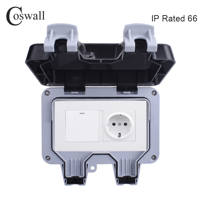 Coswall IP66 Weatherproof Wate - Outdoor Lighting No Outlet 리뷰 및 가격