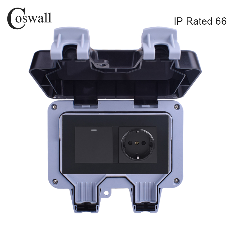 Coswall IP66 Weatherproof Wate - Outdoor Lighting No Outlet 리뷰 및 가격