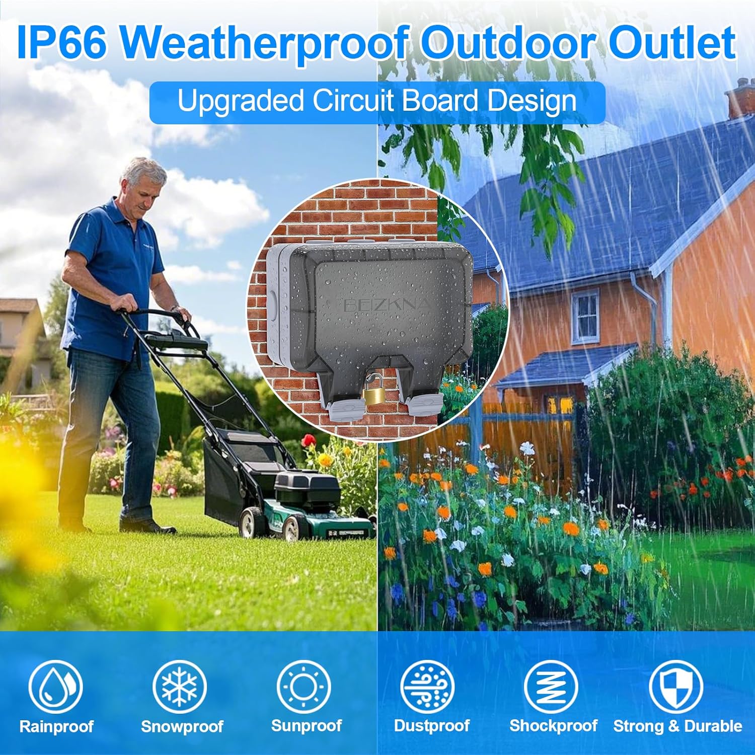 IP66 Waterproof Outdoor Outlet - Outdoor Lighting No Outlet 리뷰 및 가격