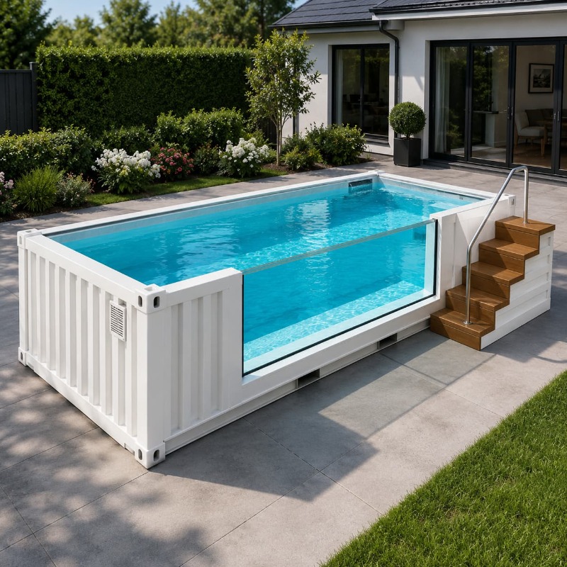 Container Pool Shipping Contai - Outdoor Lighting No Outlet 리뷰 및 가격