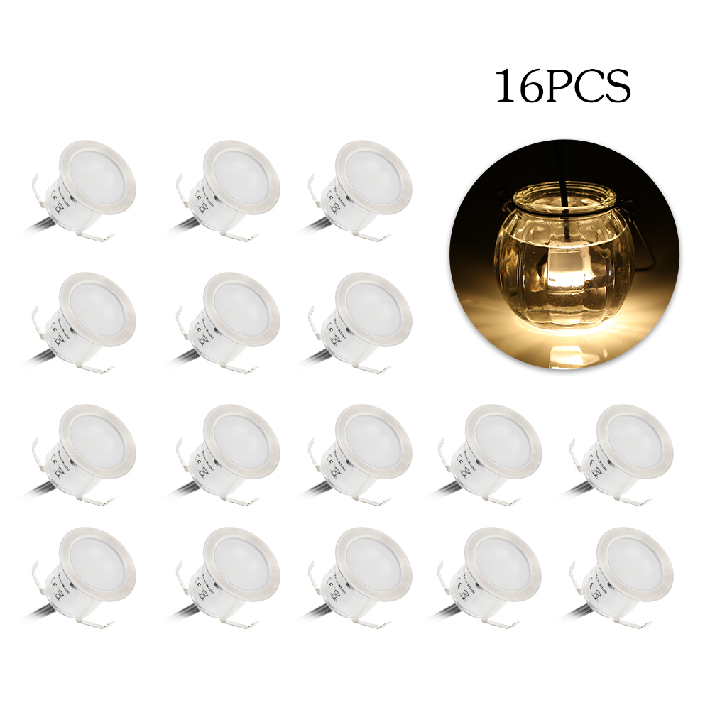 16PCS 0.6W High Bright Recesse - Outdoor Lighting Recessed 리뷰 및 가격