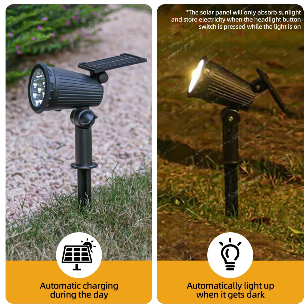 1/2PCS Solar Powered 9LED Lamp - Outdoor Lighting Amazon 리뷰 및 가격