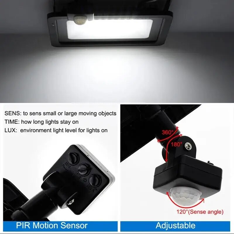 PIR Motion Sensor LED Floodlig - Outdoor Lighting Amazon 리뷰 및 가격