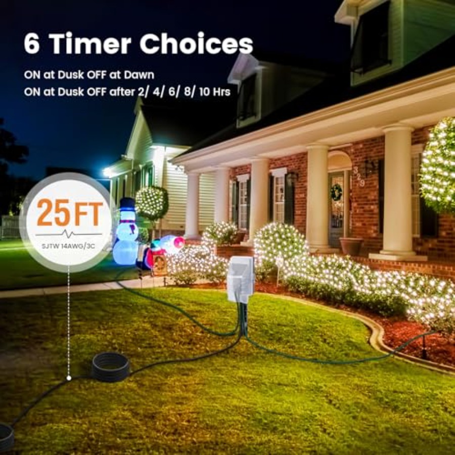 Outdoor Power Stake Dusk to Da - Outdoor Lighting No Outlet 리뷰 및 가격