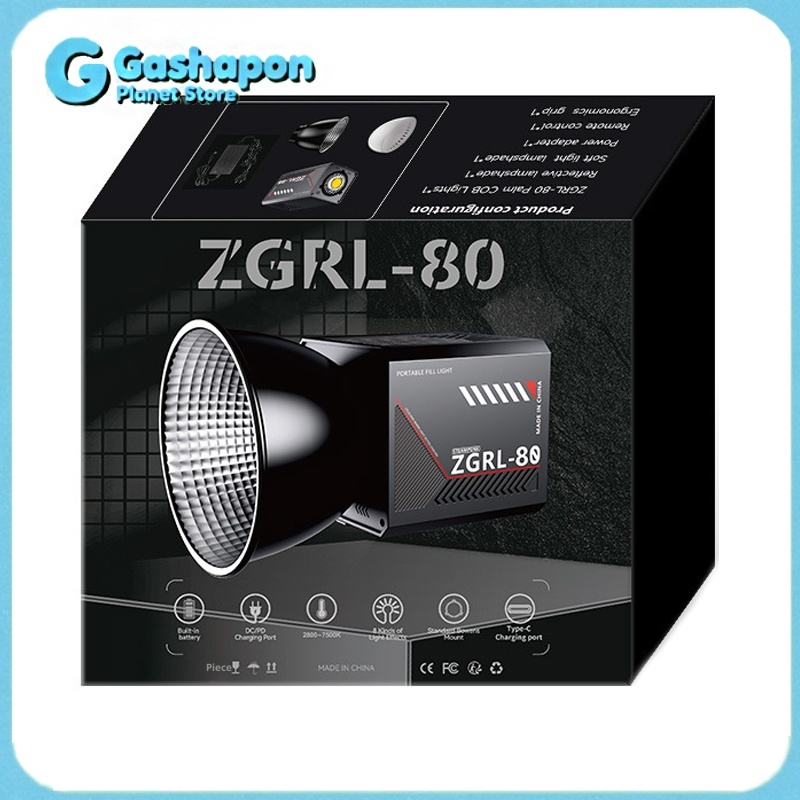 ZGRL80 80W COB Handheld Video  - Outdoor Lighting Video Shooting 리뷰 및 가격
