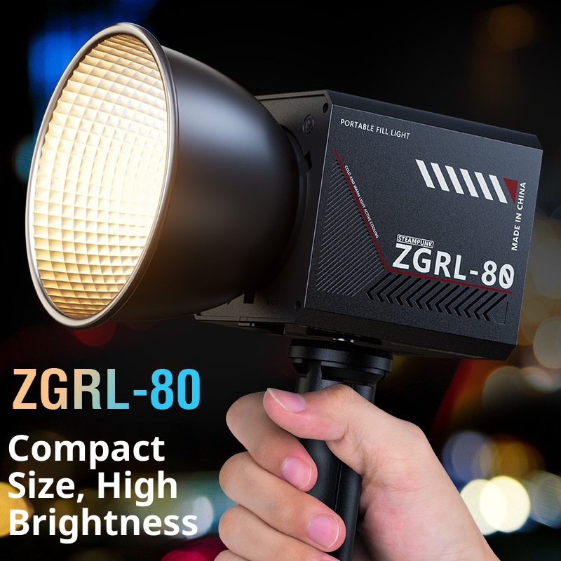 ZGRL80 80W COB Handheld Video  - Outdoor Lighting Video Shooting 리뷰 및 가격