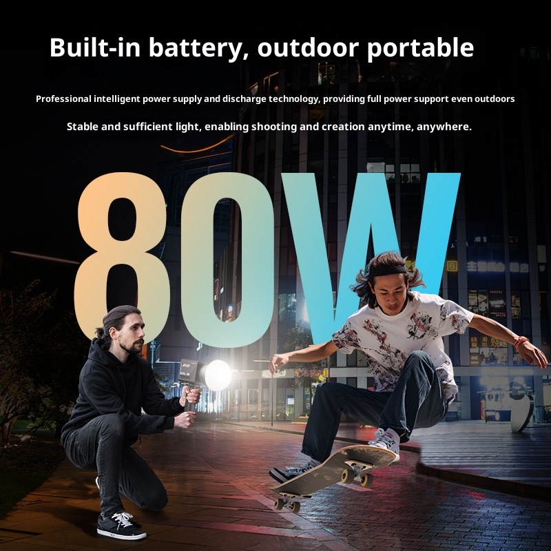 ZGRL80 80W COB Handheld Video  - Outdoor Lighting Video Shooting 리뷰 및 가격