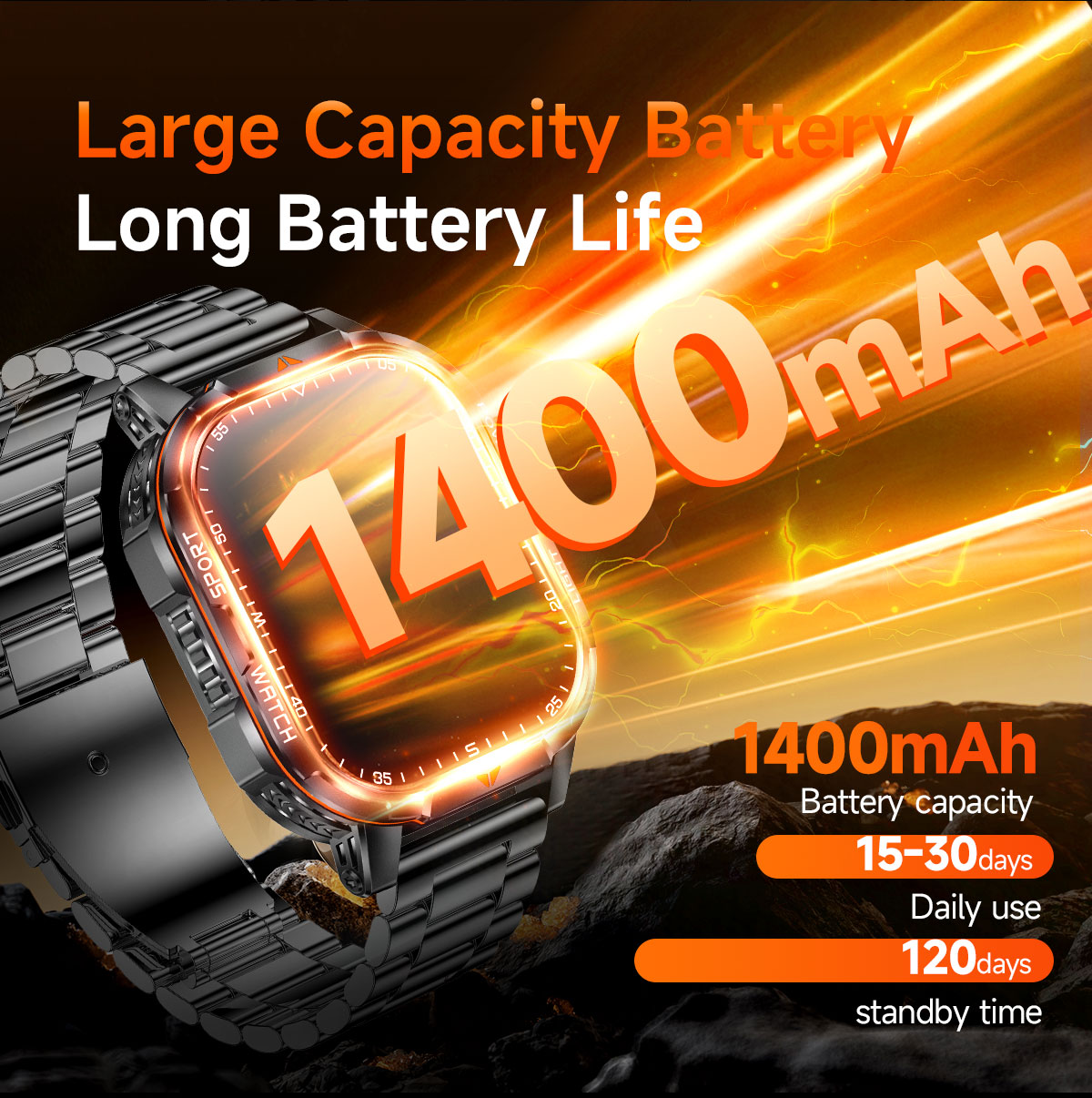 2026 New 1400mAh Super Large B - Outdoor Lighting Japanese 리뷰 및 가격