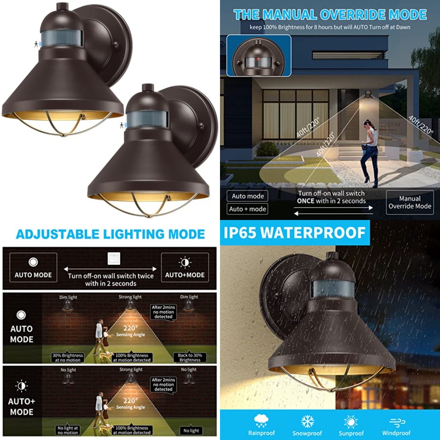 2 Pack Motion Sensor Outdoor L - Motion Sensor Outdoor 리뷰 및 가격