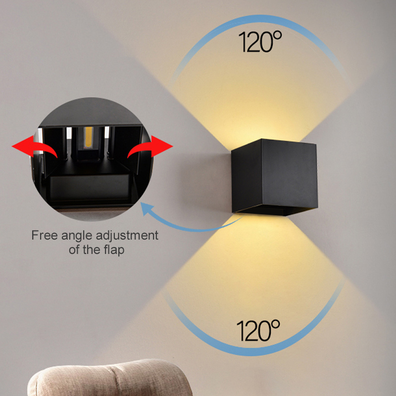 LED Wall Lamps 7W Cold White W - Outdoor Lighting Amazon 리뷰 및 가격