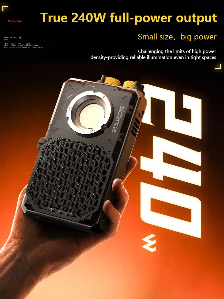 Sidande Q240C 240W Full Color  - Outdoor Lighting Video Shooting 리뷰 및 가격