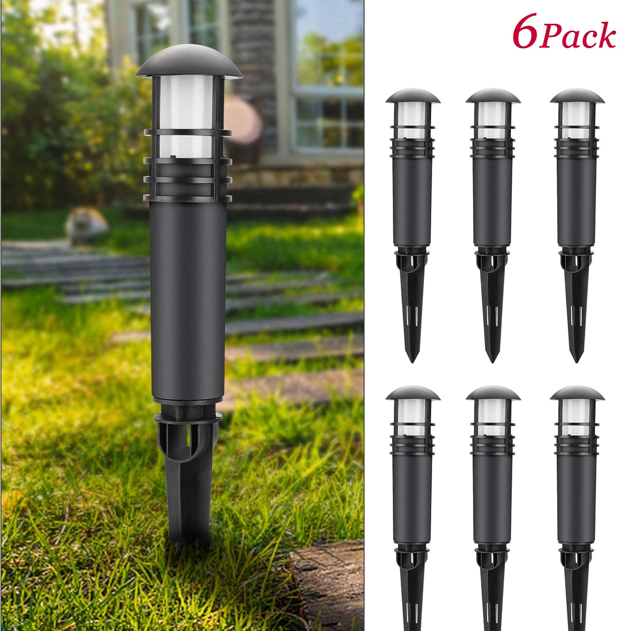 QACA 12V 3W Low Voltage LED Pa - Landscape Spike Light 리뷰 및 가격