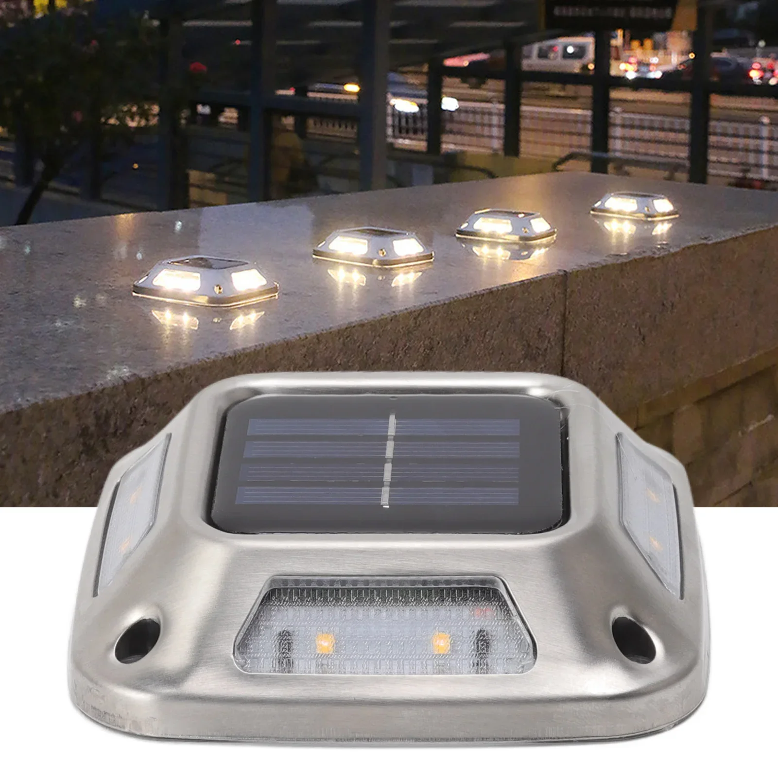 8LED Solar Driveway Light Outd - Outdoor Lighting Amazon 리뷰 및 가격