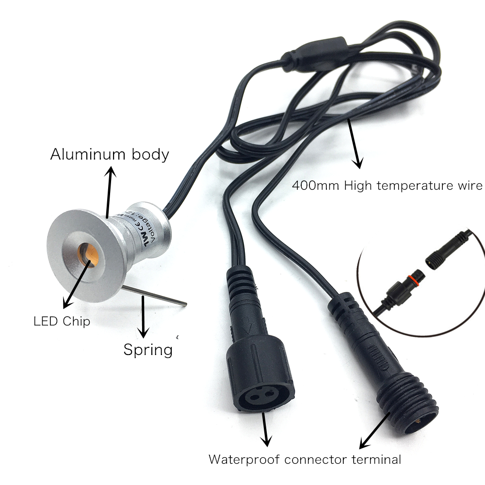 IP67 Mini Underground LED Ligh - Outdoor Lighting Recessed 리뷰 및 가격