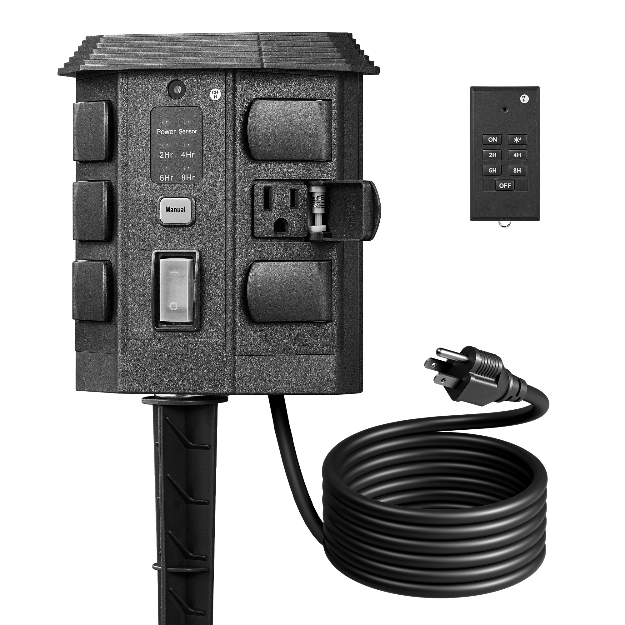 Outdoor Power Stake Timer, Out - Outdoor Lighting No Outlet 리뷰 및 가격