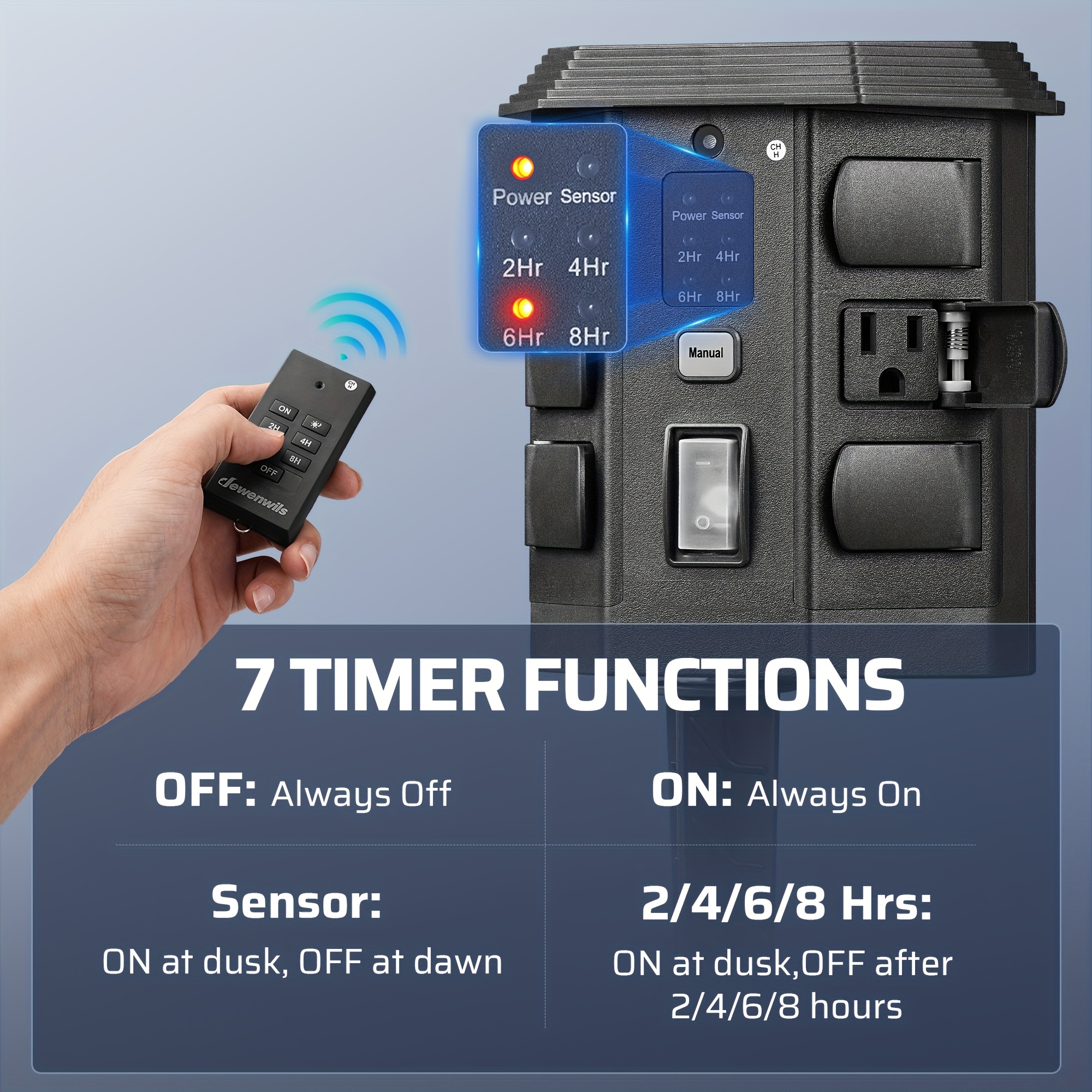 Outdoor Power Stake Timer, Out - Outdoor Lighting No Outlet 리뷰 및 가격