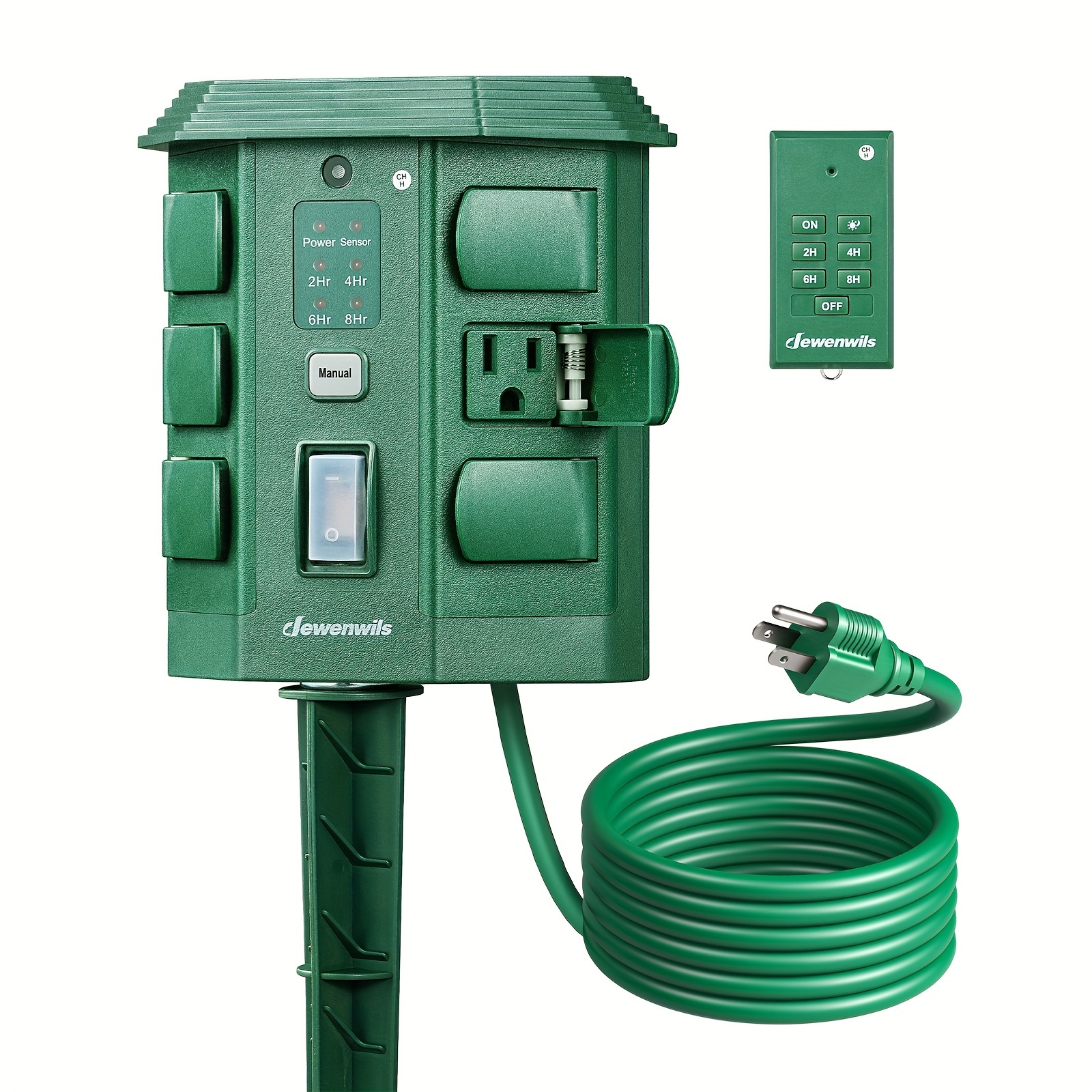 Outdoor Power Stake Timer, Out - Outdoor Lighting No Outlet 리뷰 및 가격