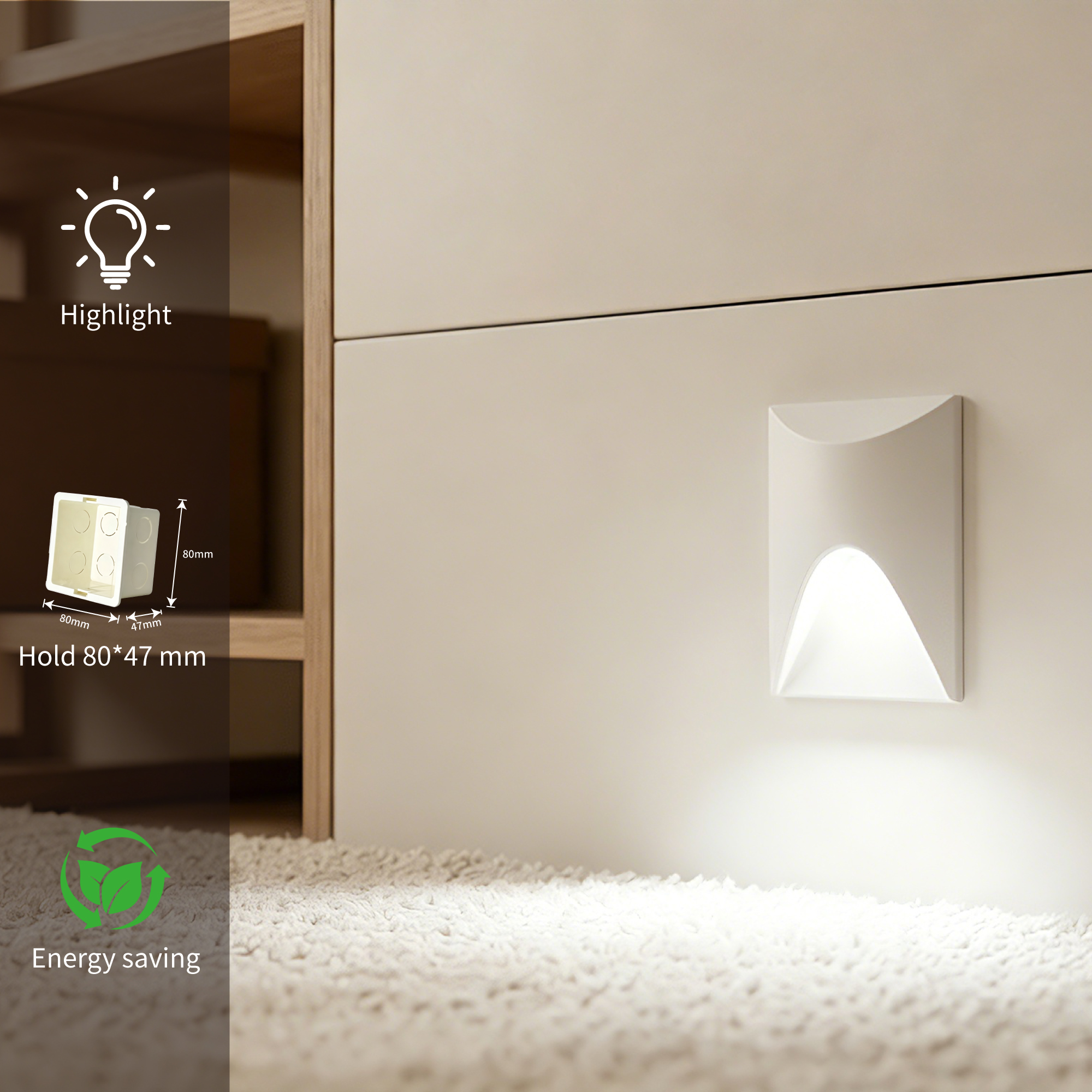 Led Stair Light Step Lights 3W - Outdoor Lighting Recessed 리뷰 및 가격