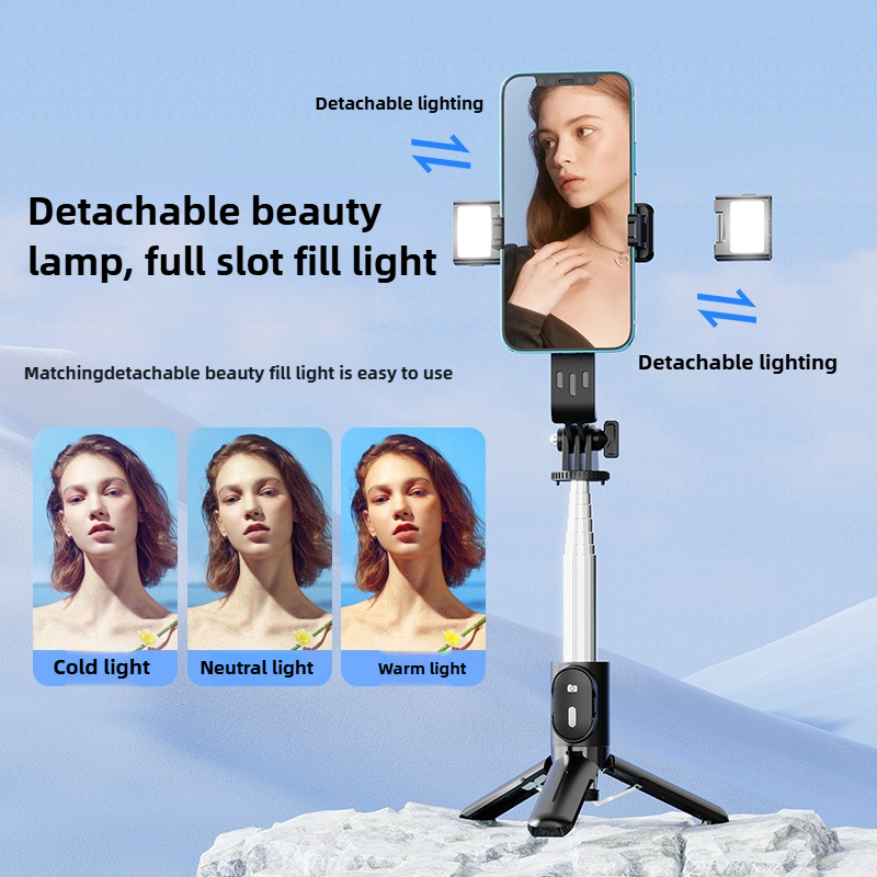 P08Y Selfie Stick Tripod, Fold - Outdoor Lighting Video Shooting 리뷰 및 가격