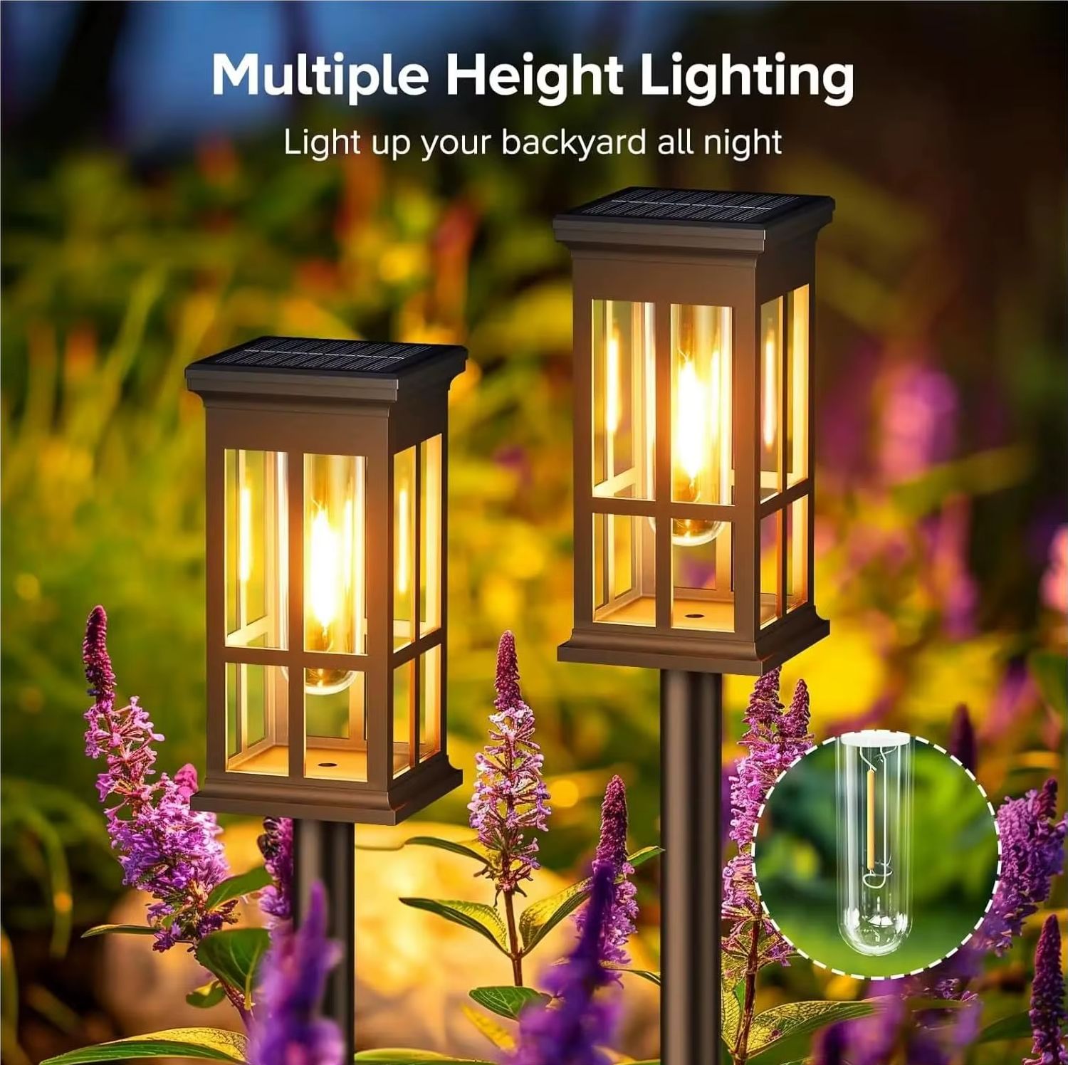 Solar Pathway Light Outdoor So - Landscape Spike Light 리뷰 및 가격