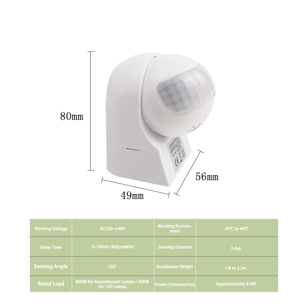 220V Outdoor Waterproof Wall-m - Motion Sensor Outdoor 리뷰 및 가격