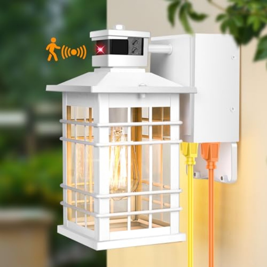 Porch Light with GFCI Outlets  - Outdoor Lighting No Outlet 리뷰 및 가격