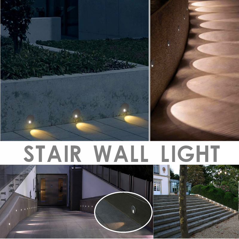 Stair Lamp Outdoor Wall Light  - Outdoor Lighting Recessed 리뷰 및 가격