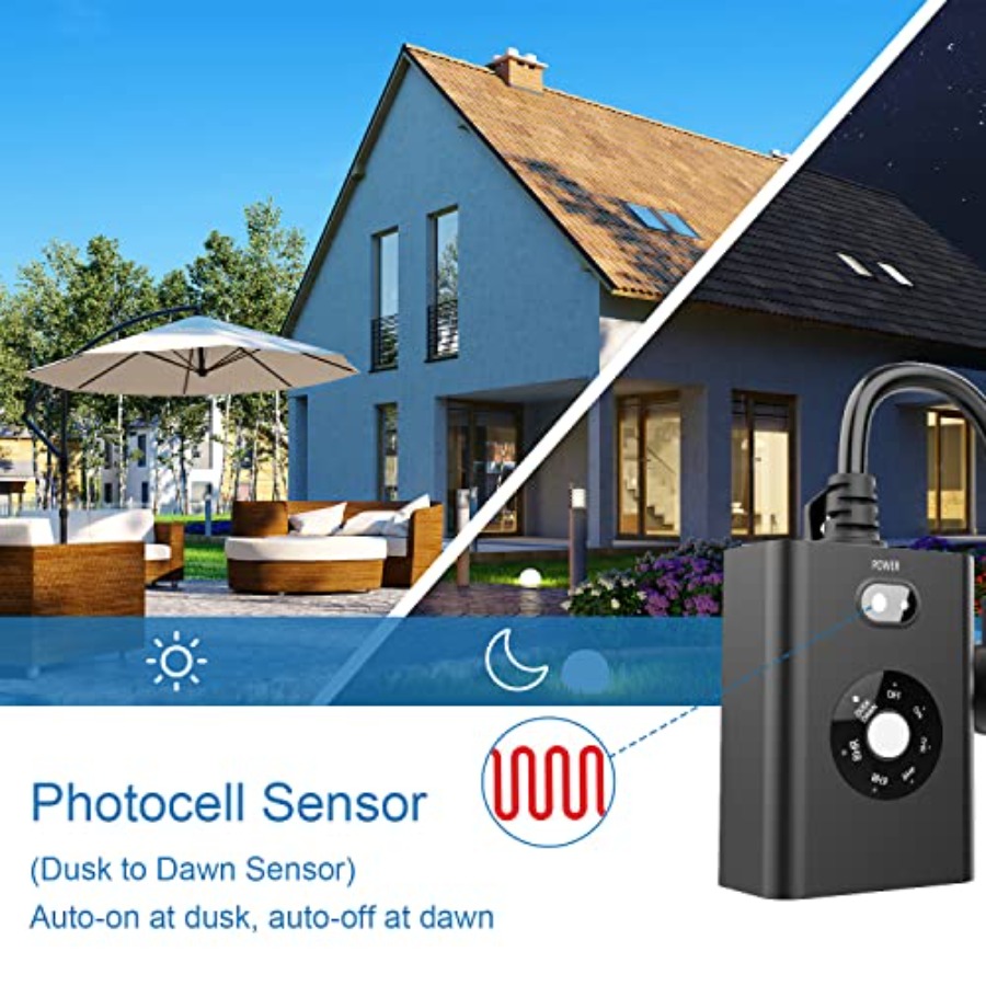 Outdoor Sensor Timer for Light - Outdoor Lighting No Outlet 리뷰 및 가격