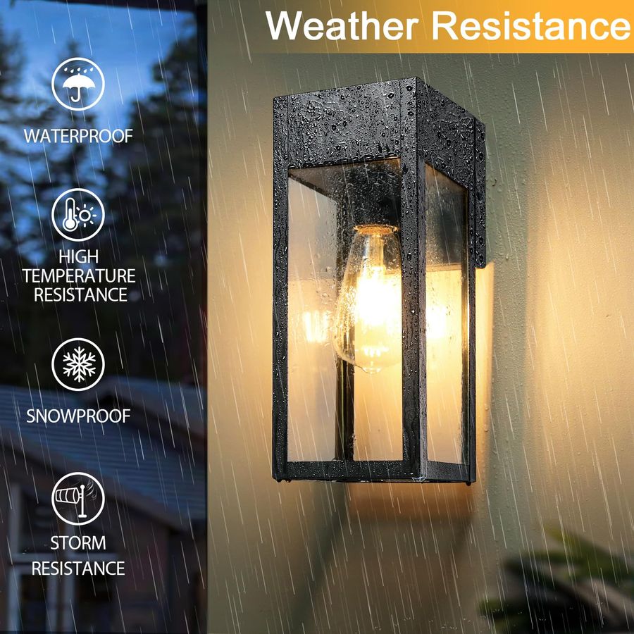 Pack Porch Lights Outdoor Wall - Outdoor Lighting No Outlet 리뷰 및 가격