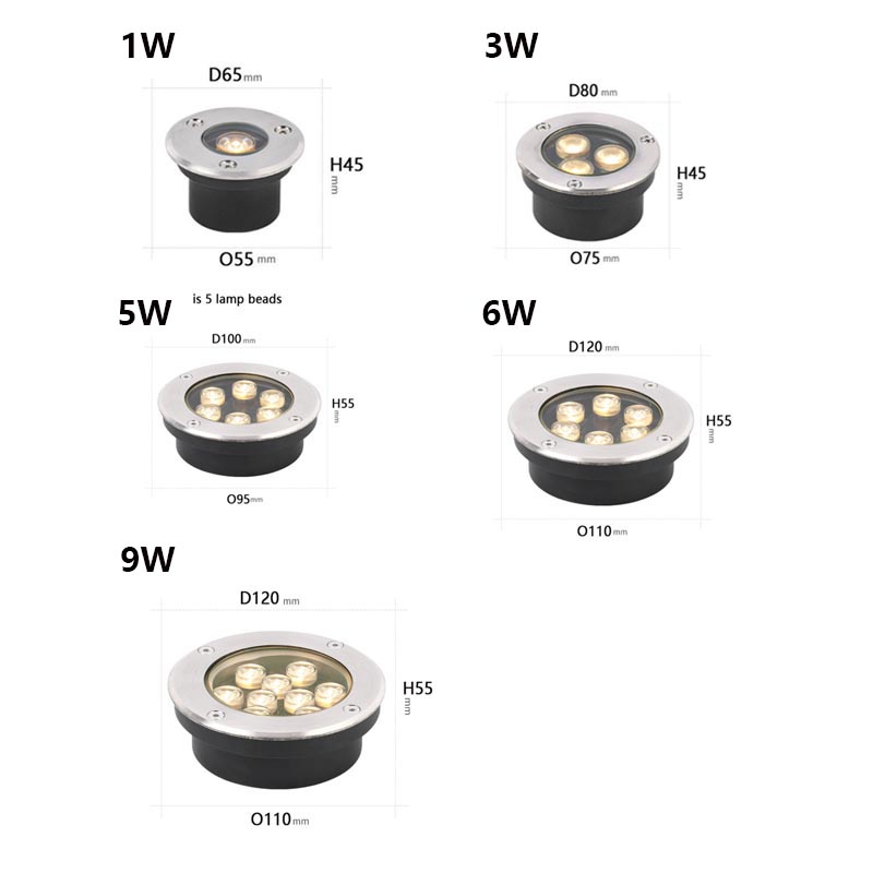 Thin IP67 Waterproof LED Light - Outdoor Lighting Recessed 리뷰 및 가격