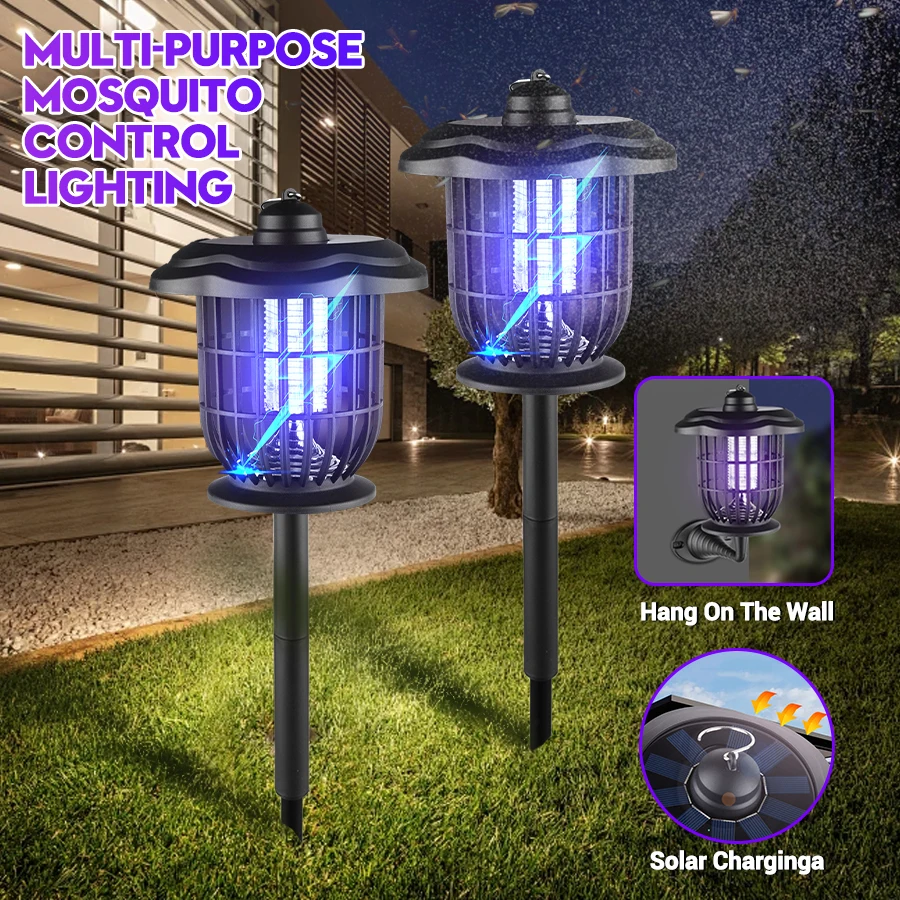 2-in-1 1200mAh LED Solar Light - Landscape Spike Light 리뷰 및 가격