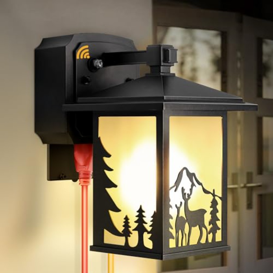 Porch Lights with GFCI Outlet  - Outdoor Lighting No Outlet 리뷰 및 가격