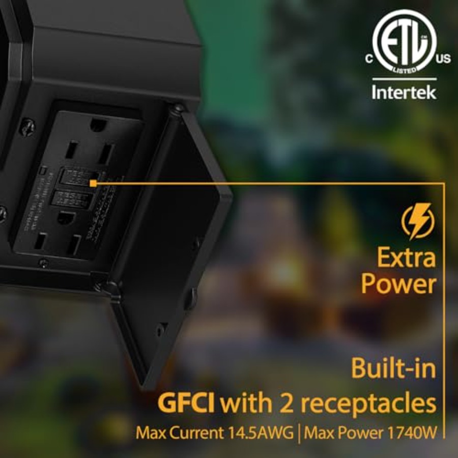 Porch Lights with GFCI Outlet  - Outdoor Lighting No Outlet 리뷰 및 가격