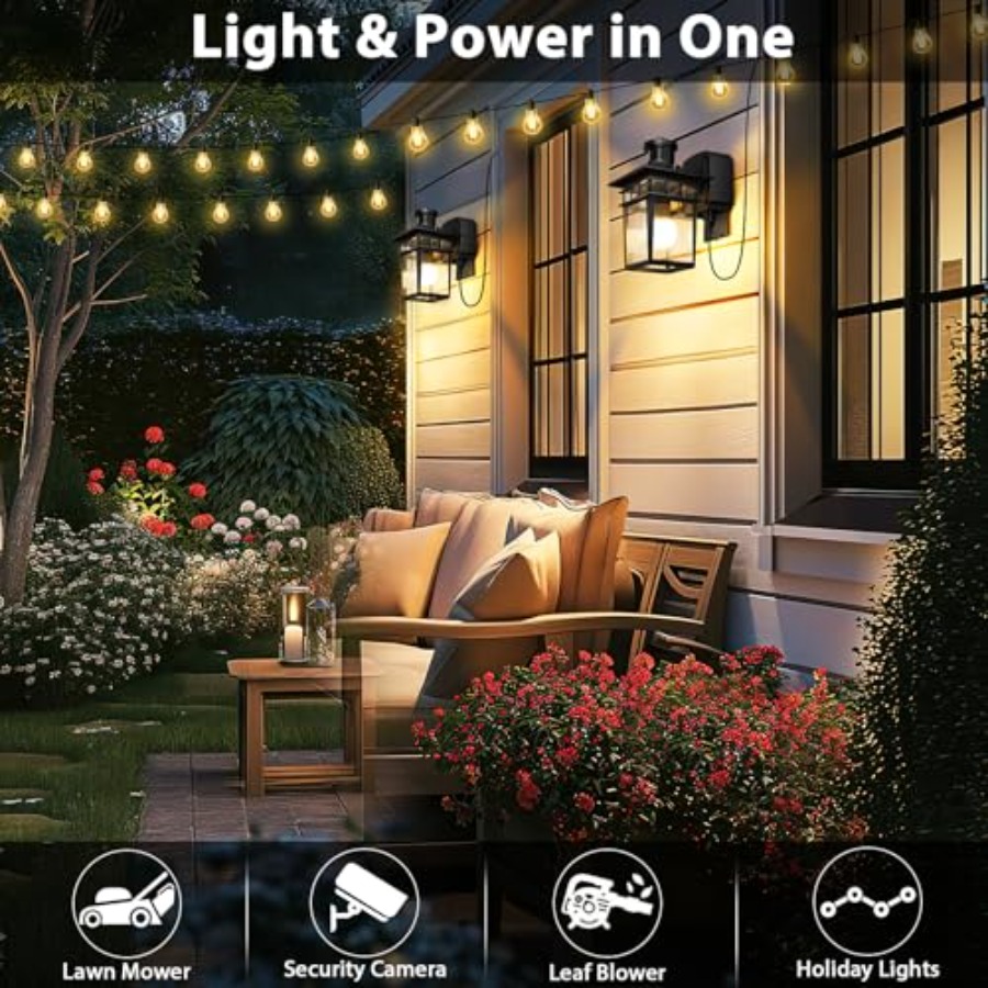 Motion Sensor Outdoor Porch Li - Outdoor Lighting No Outlet 리뷰 및 가격