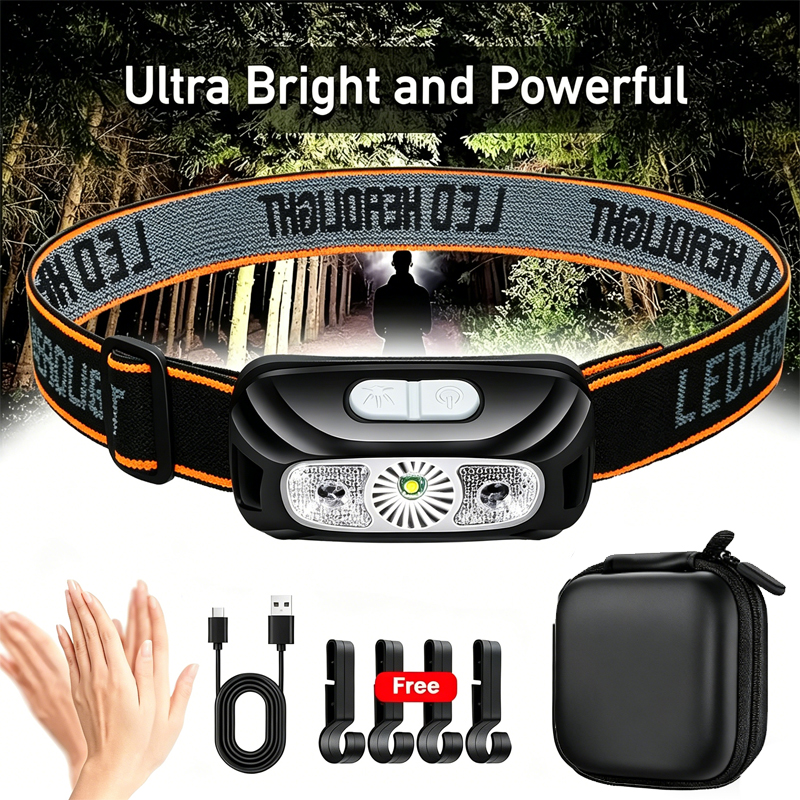 Strong Light Headlamp Portable - Motion Sensor Outdoor 리뷰 및 가격