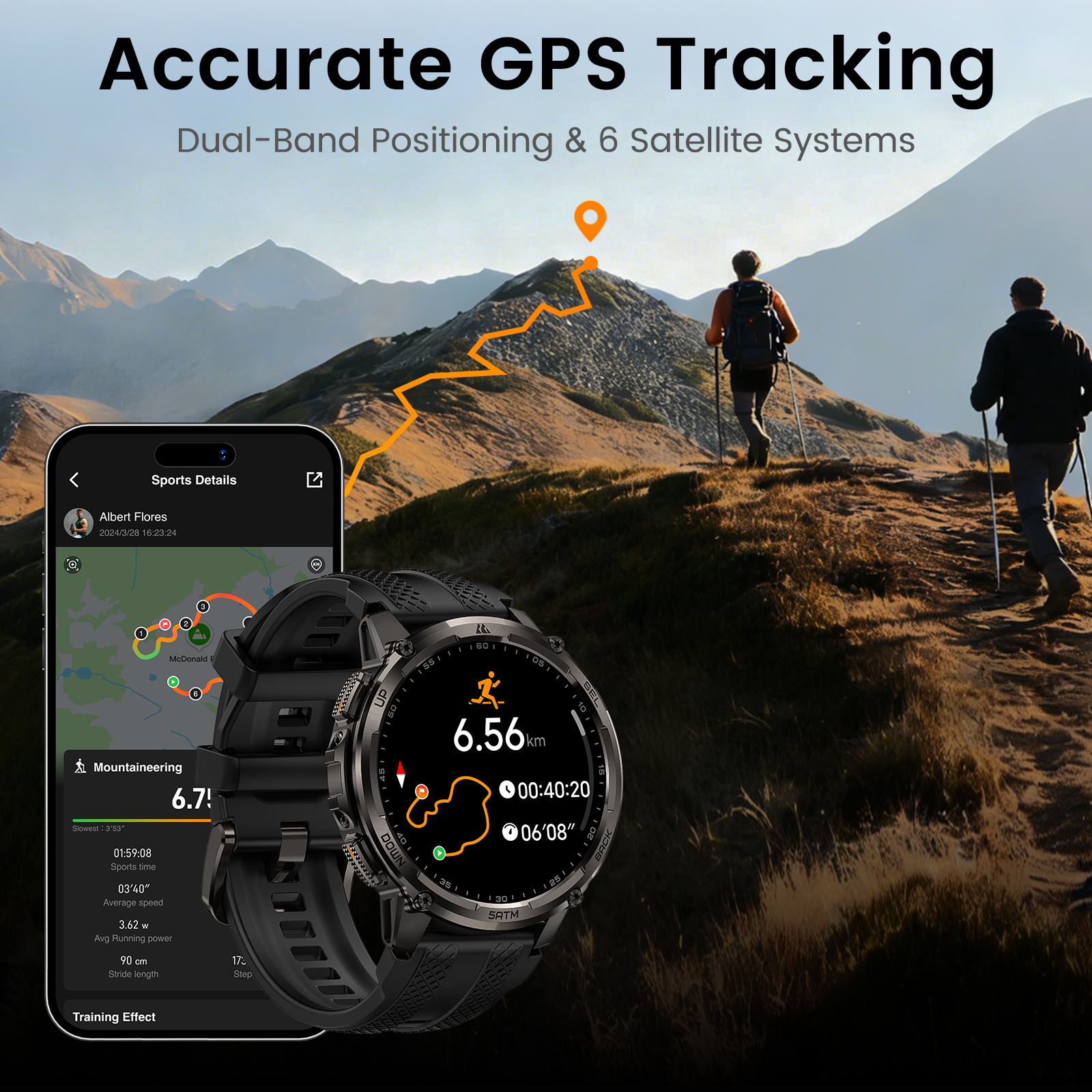 KOSPET TANK T4C Smartwatch Men - Outdoor Lighting Japanese 리뷰 및 가격
