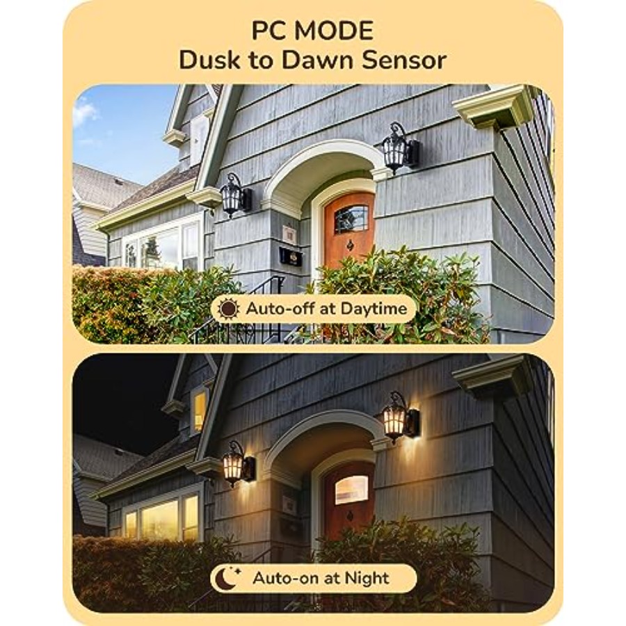 Dusk to Dawn Outdoor Wall Ligh - Outdoor Lighting No Outlet 리뷰 및 가격