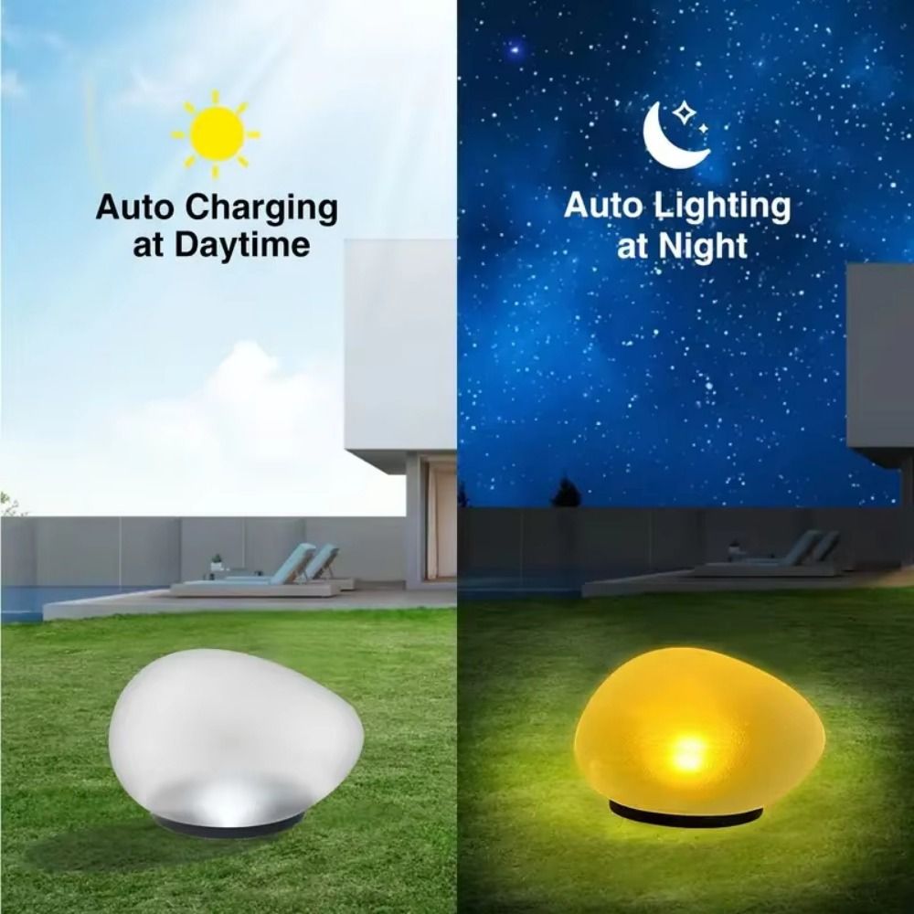 Solar Stone 4LED Light Frosted - Landscape Spike Light 리뷰 및 가격