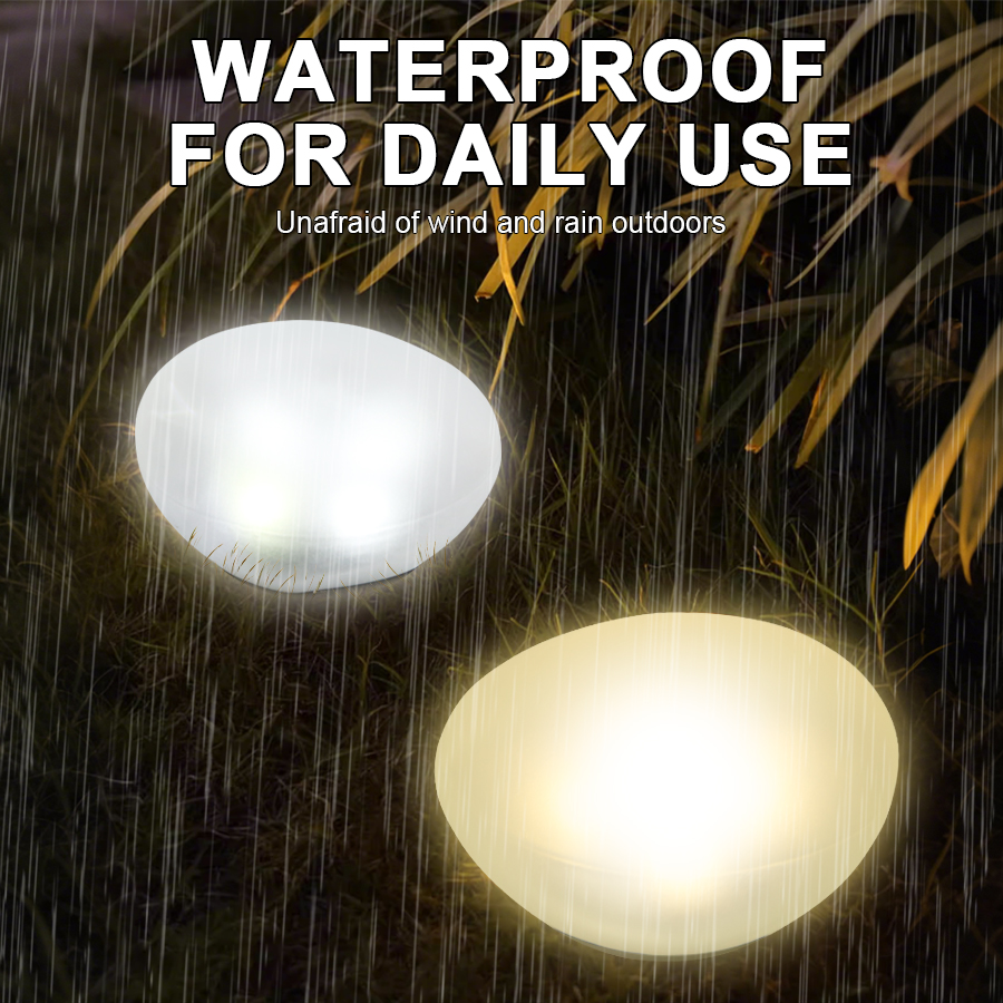 Solar Stone 4LED Light Frosted - Landscape Spike Light 리뷰 및 가격