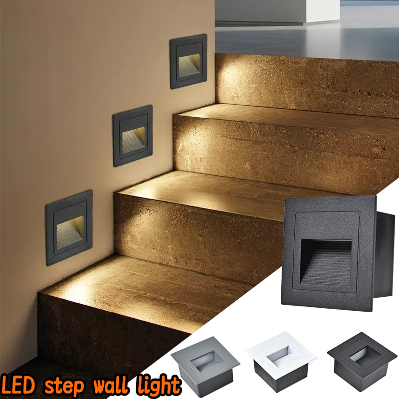 LED Stair Light Wall Lamp 3W I - Outdoor Lighting Recessed 리뷰 및 가격