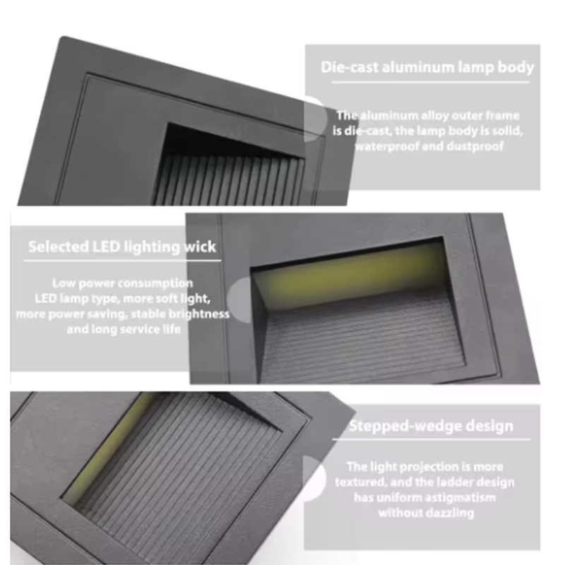 LED Stair Light Wall Lamp 3W I - Outdoor Lighting Recessed 리뷰 및 가격