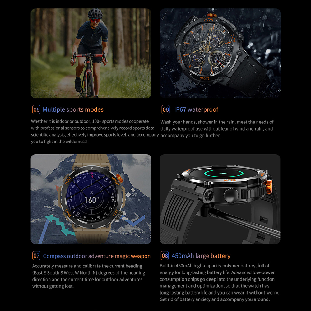HT17 Smart Watch Men Women Dig - Outdoor Lighting Japanese 리뷰 및 가격