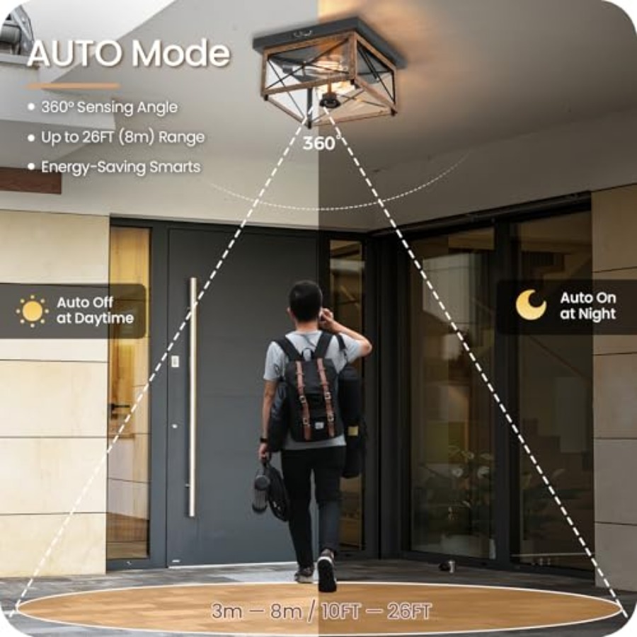 Outdoor Ceiling Light with Mot - Motion Sensor Outdoor 리뷰 및 가격